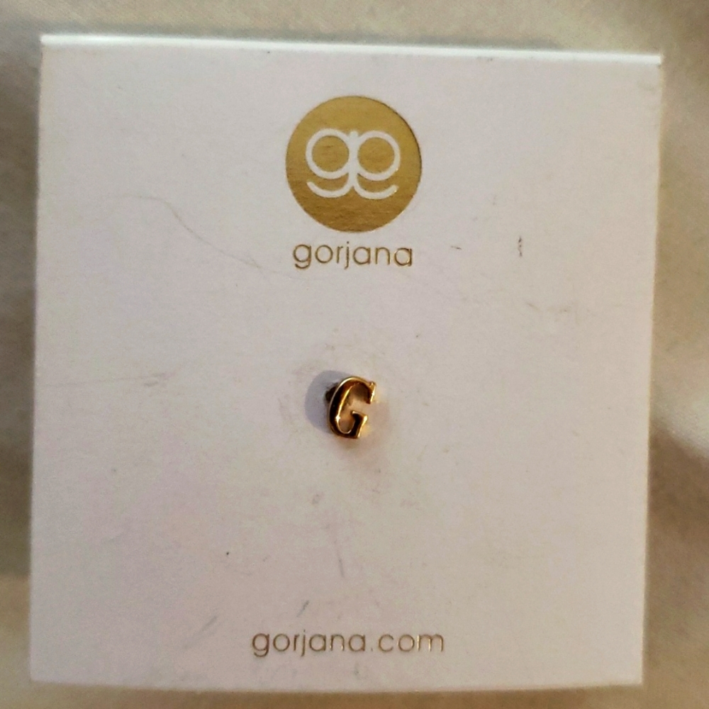Gorjana Initial Stud Earring - "G"